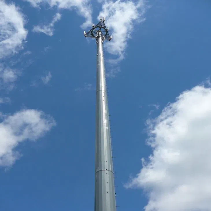 Baustahl-Übertragungs-Mono-Rundmast